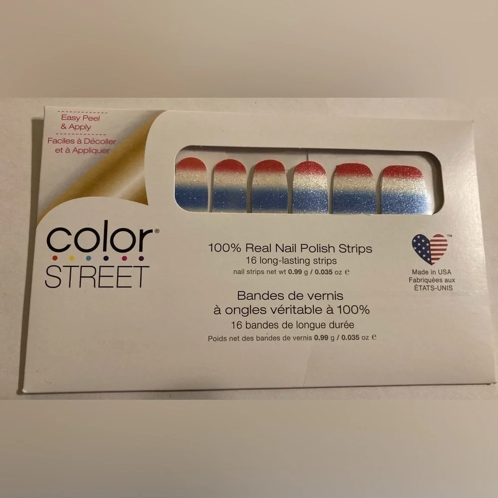 COLOR STREET HUGE LOT 8 Sets of Various Patterns Real Nail Polish Strips NEW NWT